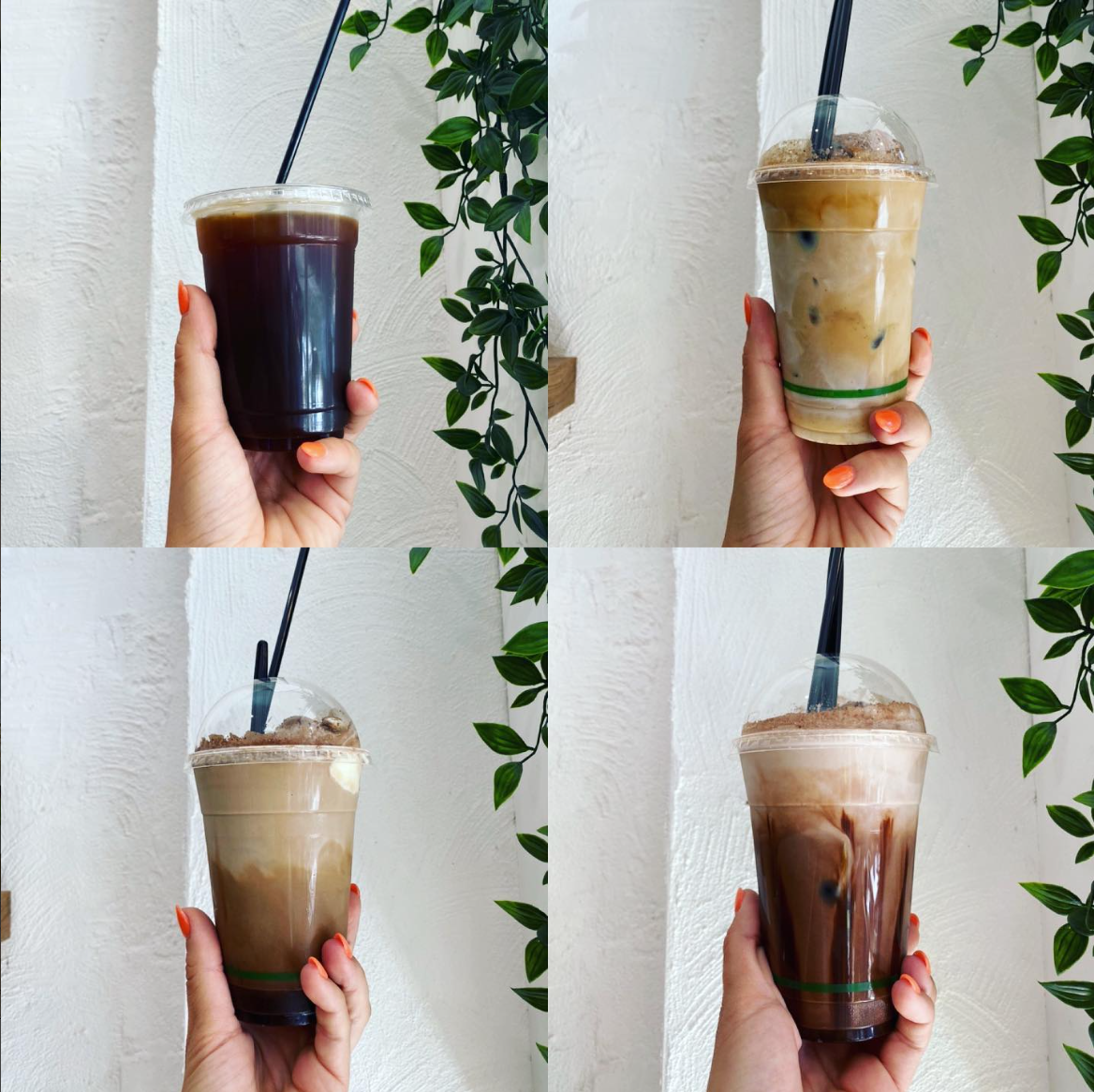 Coffee Ministry iced coffee selection