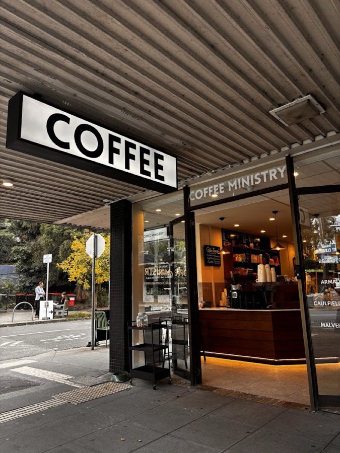 Coffee Ministry Brighton storefront